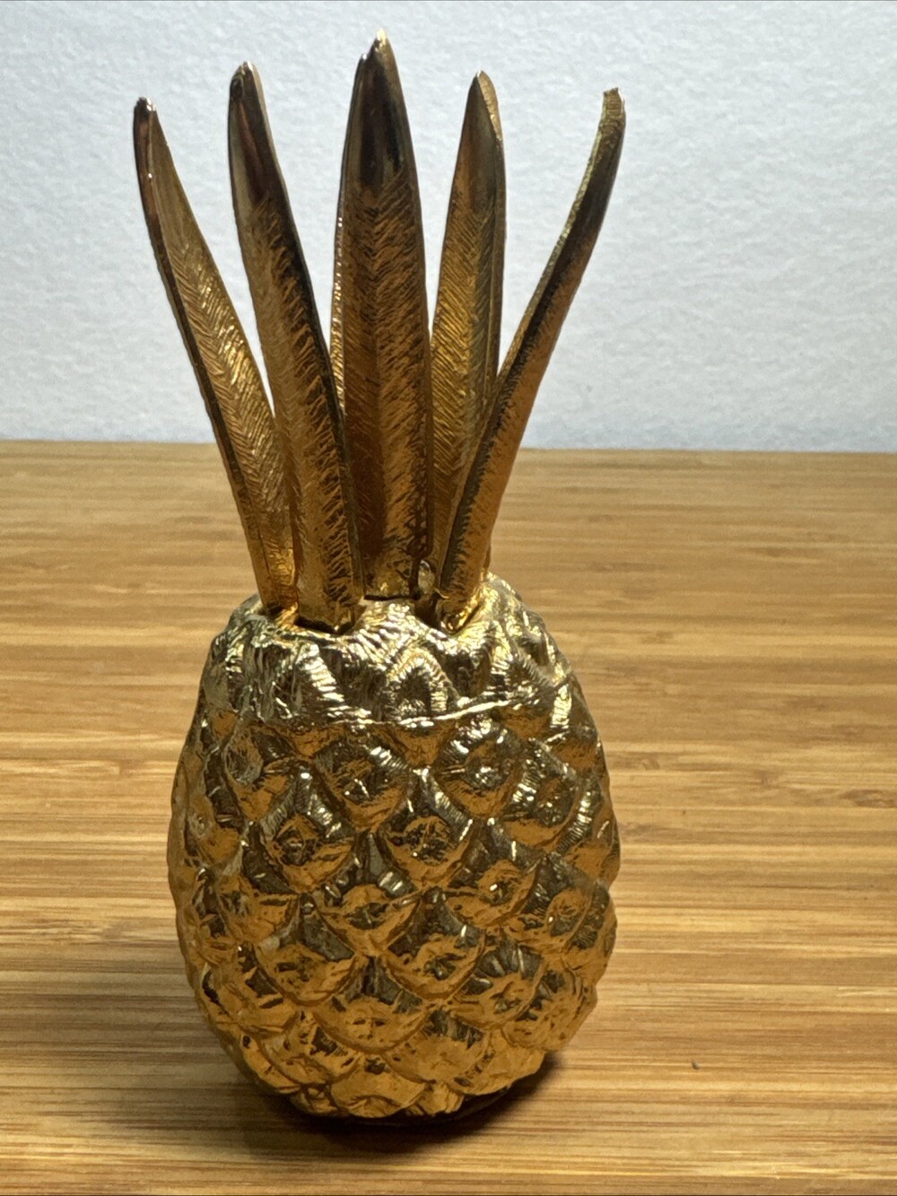 Vintage American Red Ball Pineapple Cocktail Fork Holder Set 6 Advertising